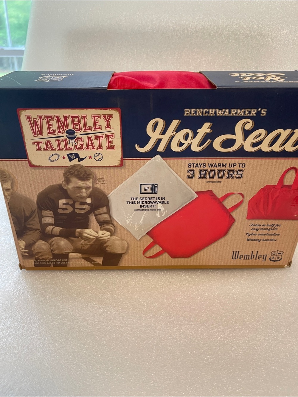 Wembley Hot Seat Benchwarmer in Red